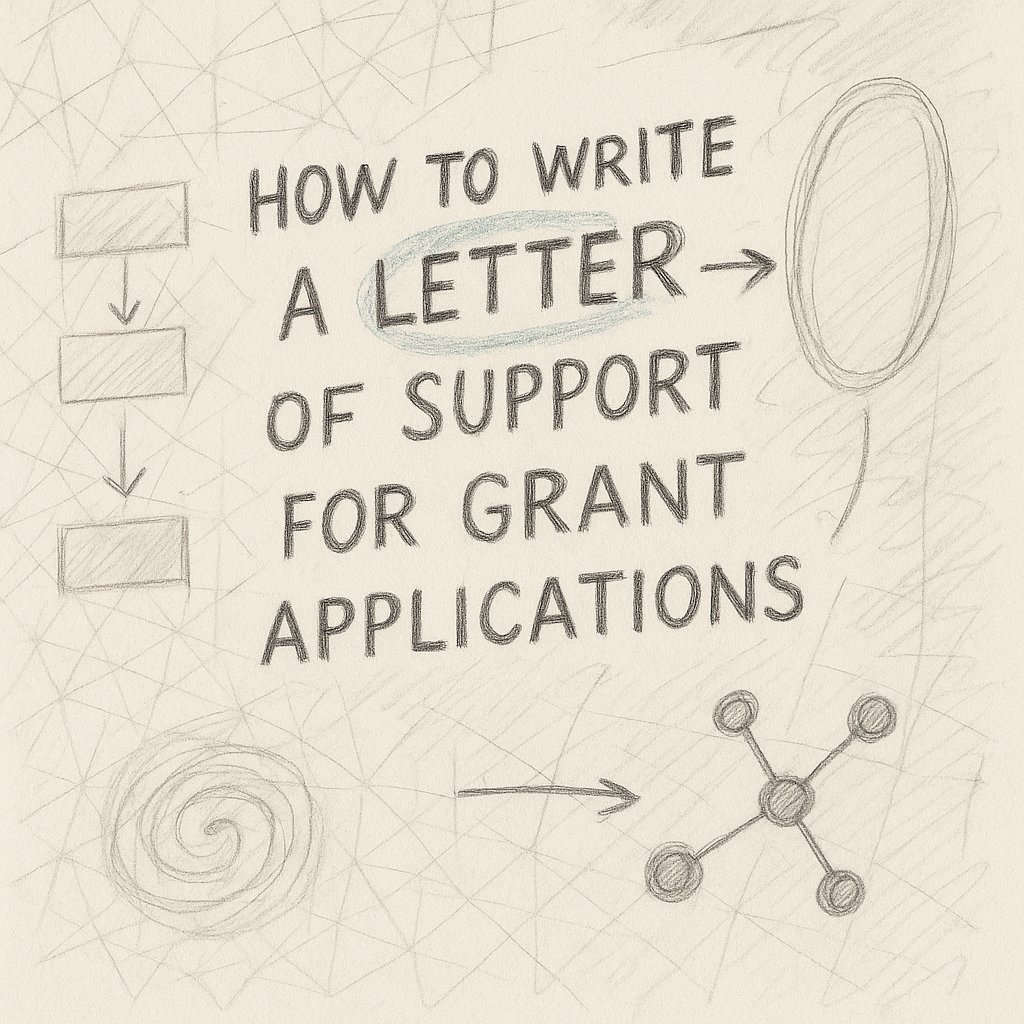 How to write a letter of support for grant applications
