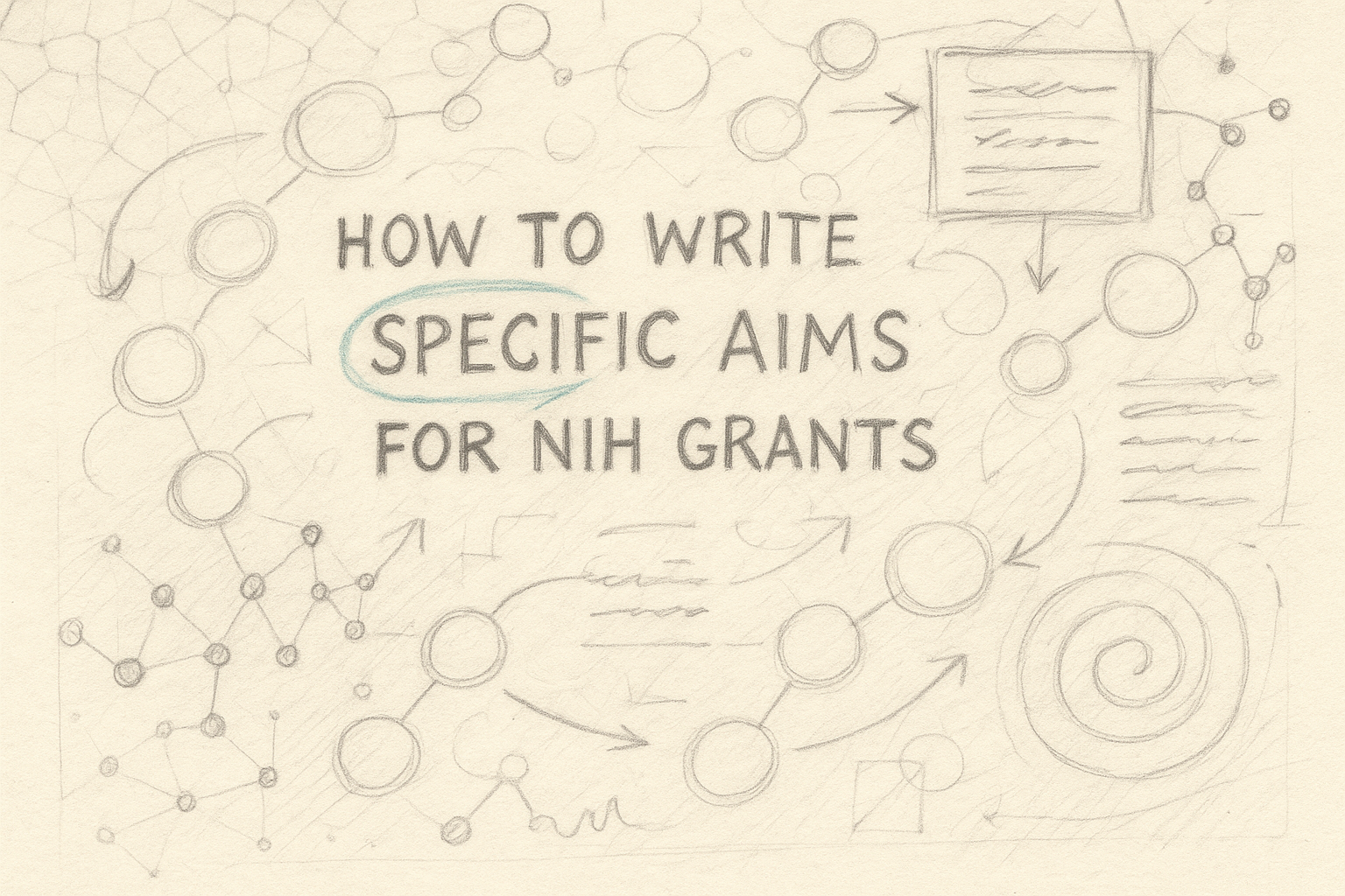 How to write a specific aims page for NIH grants